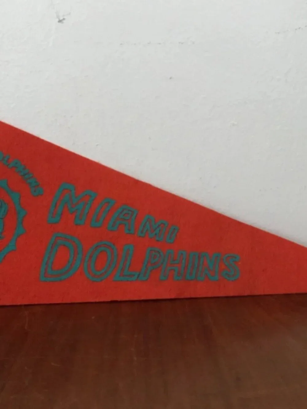 Vintage 1970's Miami Dolphins Mini 12